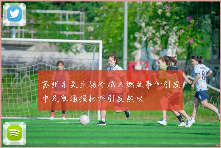 苏州东吴主场冷焰火燃放事件引发中足联通报批评引发热议