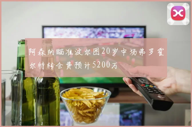 阿森纳瞄准波尔图20岁中场弗罗霍尔特转会费预计5200万