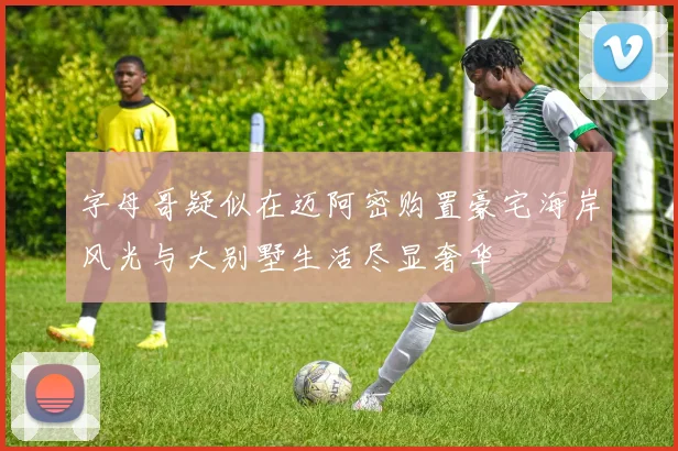 字母哥疑似在迈阿密购置豪宅海岸风光与大别墅生活尽显奢华